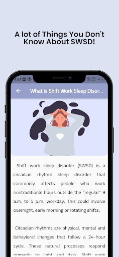 Shift Work Sleep Disorder Screen 2