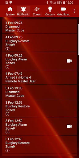 Android application PIMAlink 3.0‏ screenshort