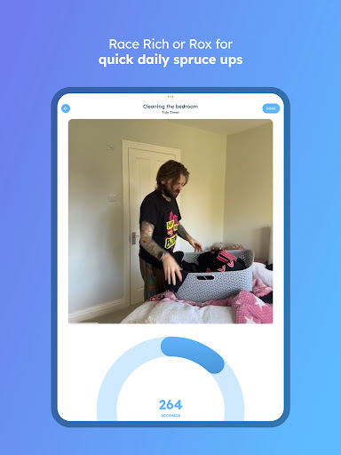 Screenshot of dubbii: the body doubling app