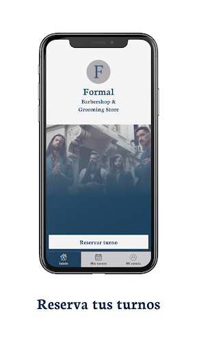 Android application Formal - Barbershop & Grooming screenshort
