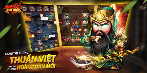 Android application Tam Quoc Hung Ba screenshort