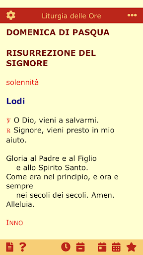 Android application Liturgia delle Ore. Lezionario screenshort