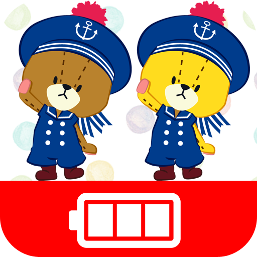 Battery widget TINY TWIN BEARS logo