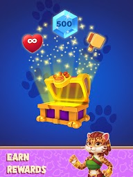 Cat Heroes - Match 3 Puzzle