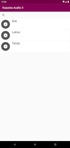 Android application Kazania Audio 2 screenshort