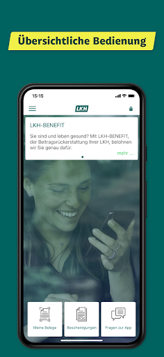 Android application Meine LKH - Landeskrankenhilfe screenshort