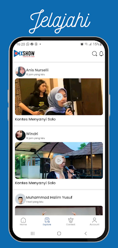 Android application Dixshow screenshort