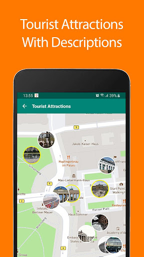 Android application Berlin Offline Map and Travel screenshort