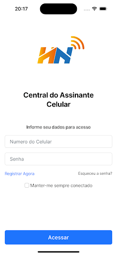 Android application Homenet Movel screenshort