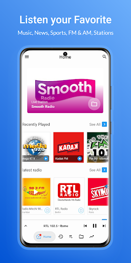 Android application ZEE Radio: Live FM AM Stations screenshort
