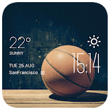 basketball2 weather widget icon