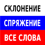 Declension or conjugation of all Russian words Apk