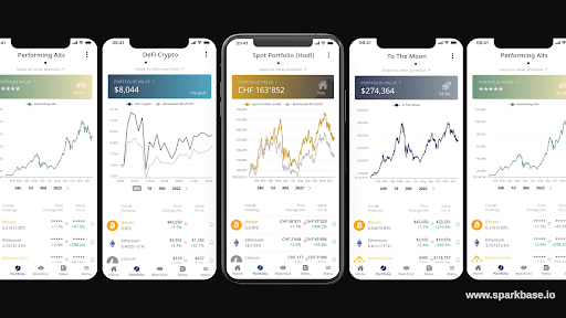 Sparkbase Crypto Asset Manager Screen 2