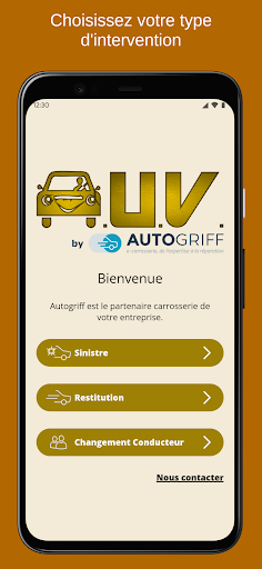 Android application AUV by Autogriff screenshort