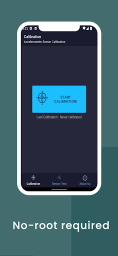 Accelerometer Calibration Screen 3