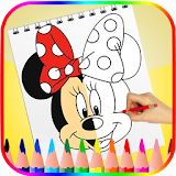 How to Draw Mickey Mouse Easy Step icon