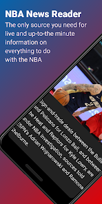 Screenshot 1 NBA News Reader android