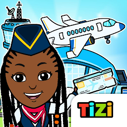 Tizi Town - My Airport Games Mod Apk