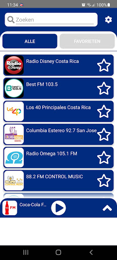 Android application Costa Rica Radios screenshort