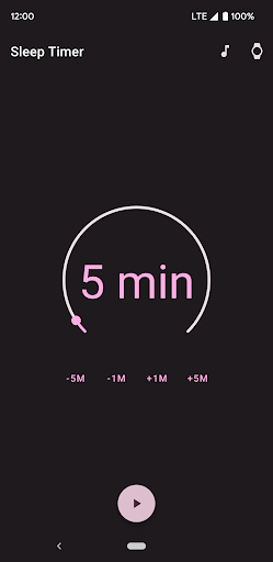 SimpleSleepTimer Screen 3