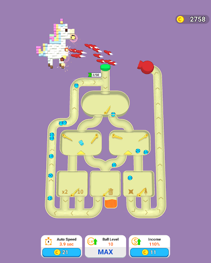 Android application Idle Random Ball screenshort