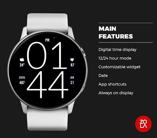 White Light Watch Face Screen 2