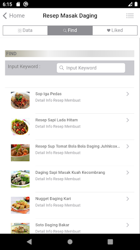 Resep Masak Daging Screen 3