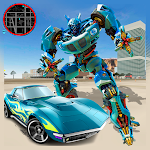 Robot Machin Car Transformer - Robot Car Games Apk