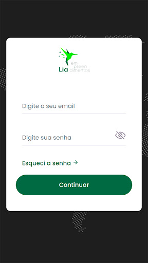 Android application Área do Corretor - Lia Emp. screenshort