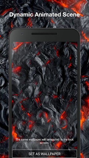 Lava Live Wallpaper Screen 2