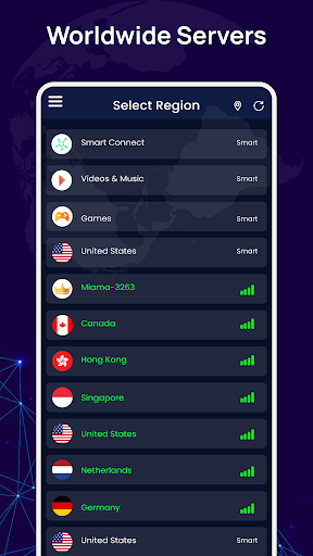 Fast VPN: Secure VPN Proxy Screen 3