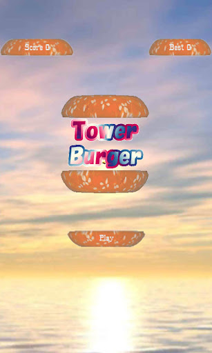 Android application Tower Burger2 screenshort