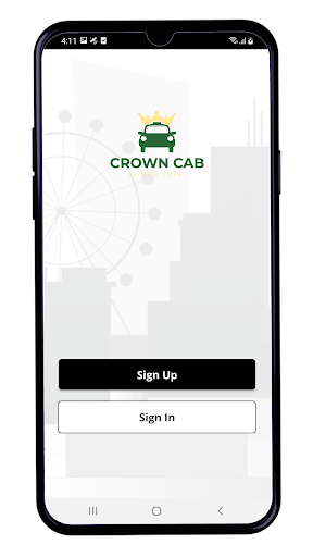 Android application Crown Cab Driver screenshort