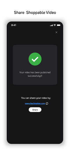 vCom - Live Video Shopping Screen 3