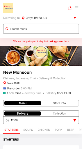 New Monsoon, West Thurrock