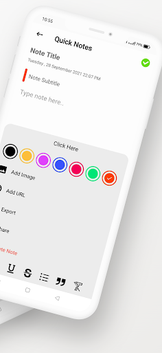 Quick Notes - Sticky Notepad Screen 2