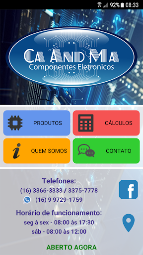 Android application Ca And Ma Comp. Eletrônicos screenshort