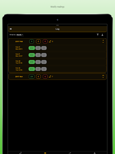 Peflog - asthma tracker screenshot 10
