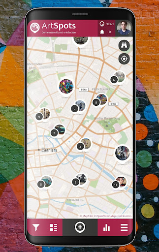 ArtSpots - discover art Screen 2