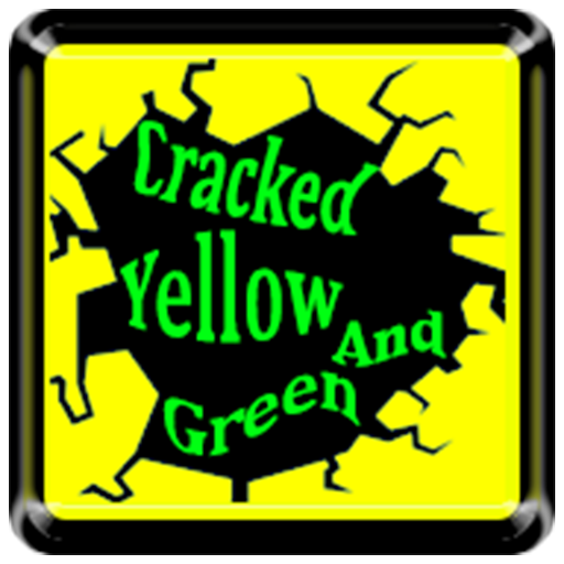 Cracked Yellow Green Icon Pack