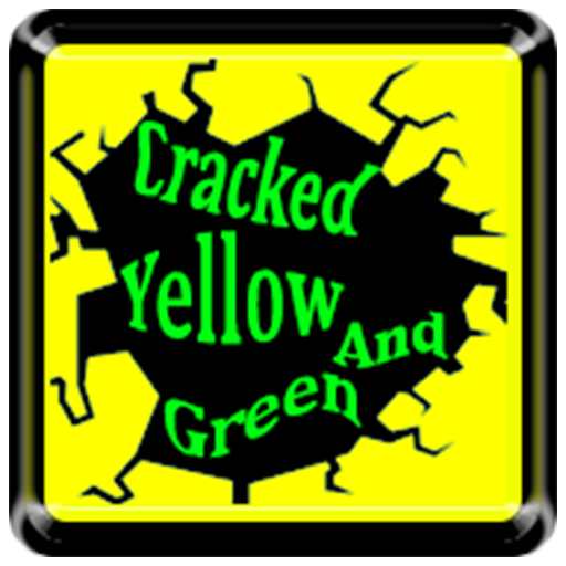 Cracked Yellow Green Icon Pack logo