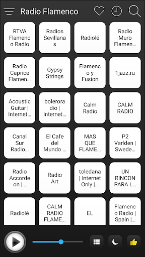 Android application Flamenco Radio FM AM Music screenshort