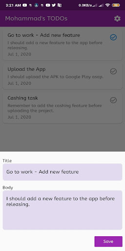 TODOs Screenshot 4 - AppWisp.com