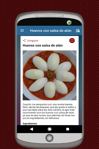Recetas de Huevos Screen 3
