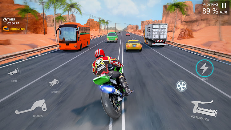 Traffic Bike Racing Games 3D - 0.3 - (Android)