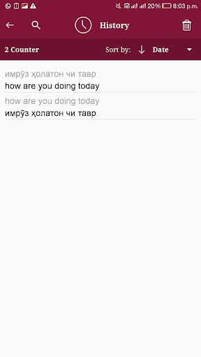 Tajik - English Translator