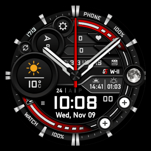 GS Weather 11 Hybrid Watchface 3.1.7 Icon