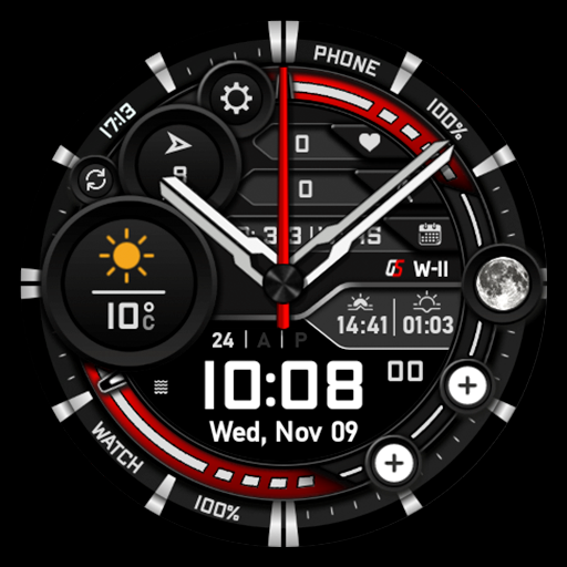 GS Weather 11 Hybrid Watchface Logo