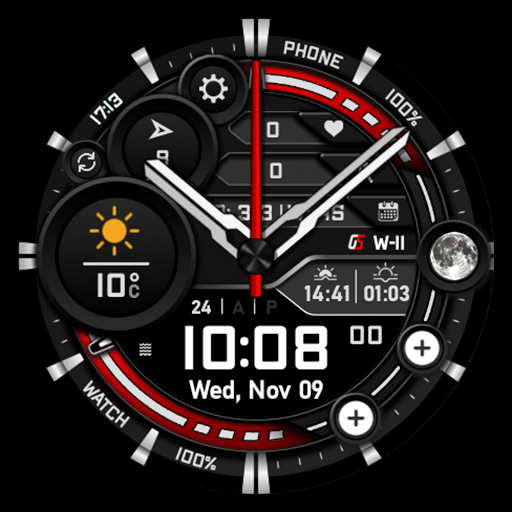 GS Weather 11 Hybrid Watchface