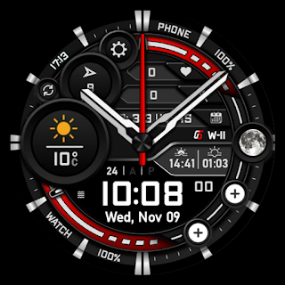 GS Weather 11 Hybrid Watchface apk